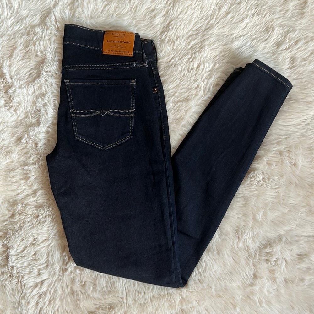Charlie Skinny Ankle | Lucky Brand | Size 2/26 Dark Wash Jean